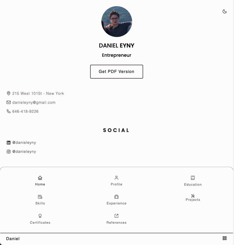 Custom Resume Logo